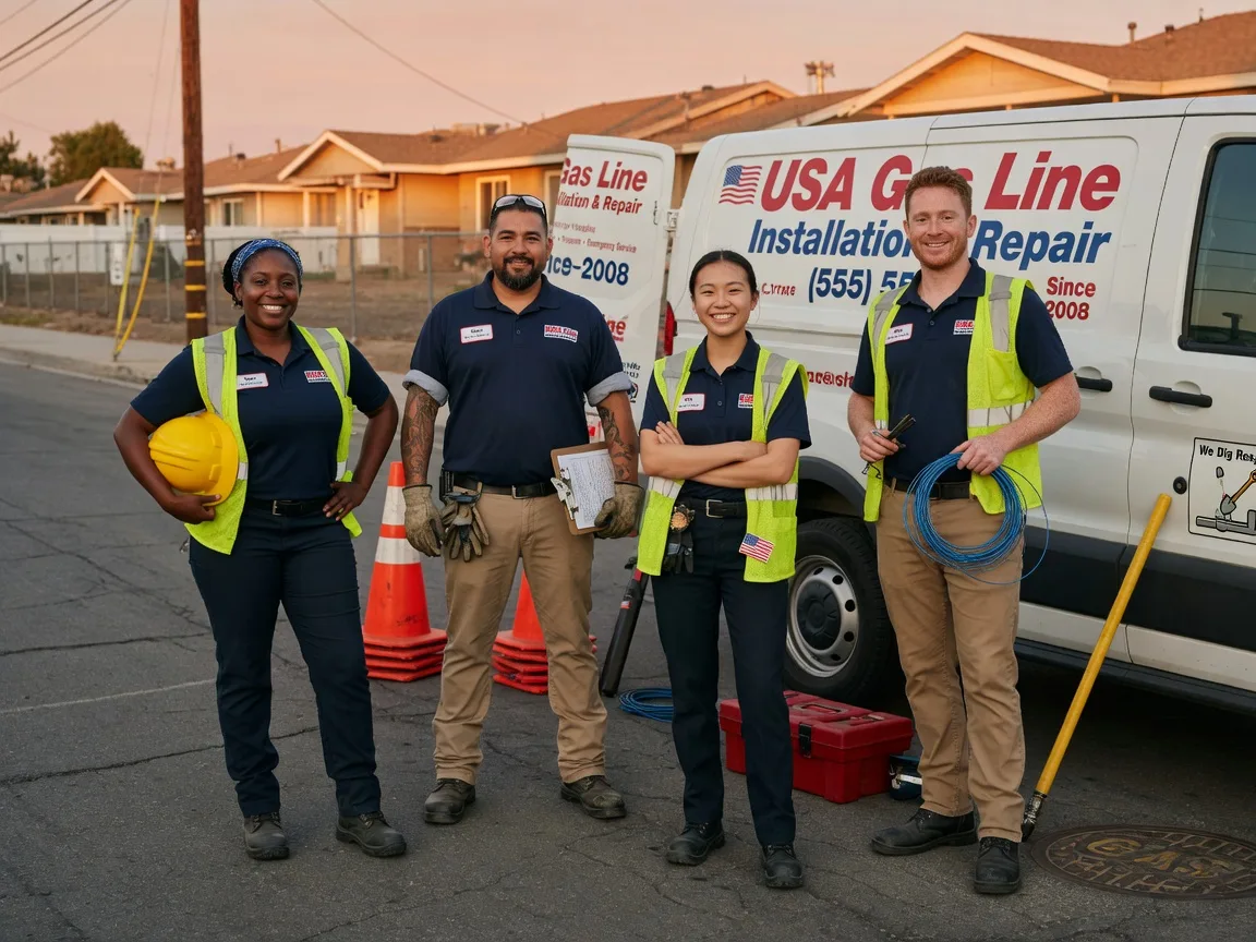 Gas Line Installation company in Burchard, NE